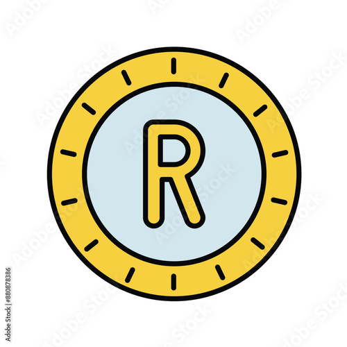 rand color line icon with white background vector stock illustration