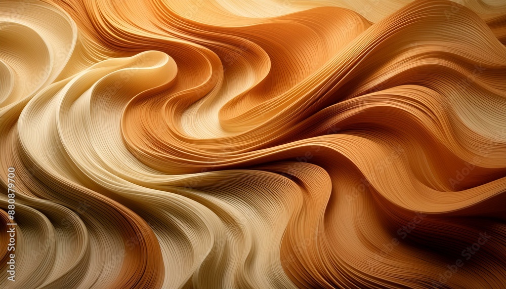 abstract golden and blue fur wave orange background abstract golden and blue fur wave orange background