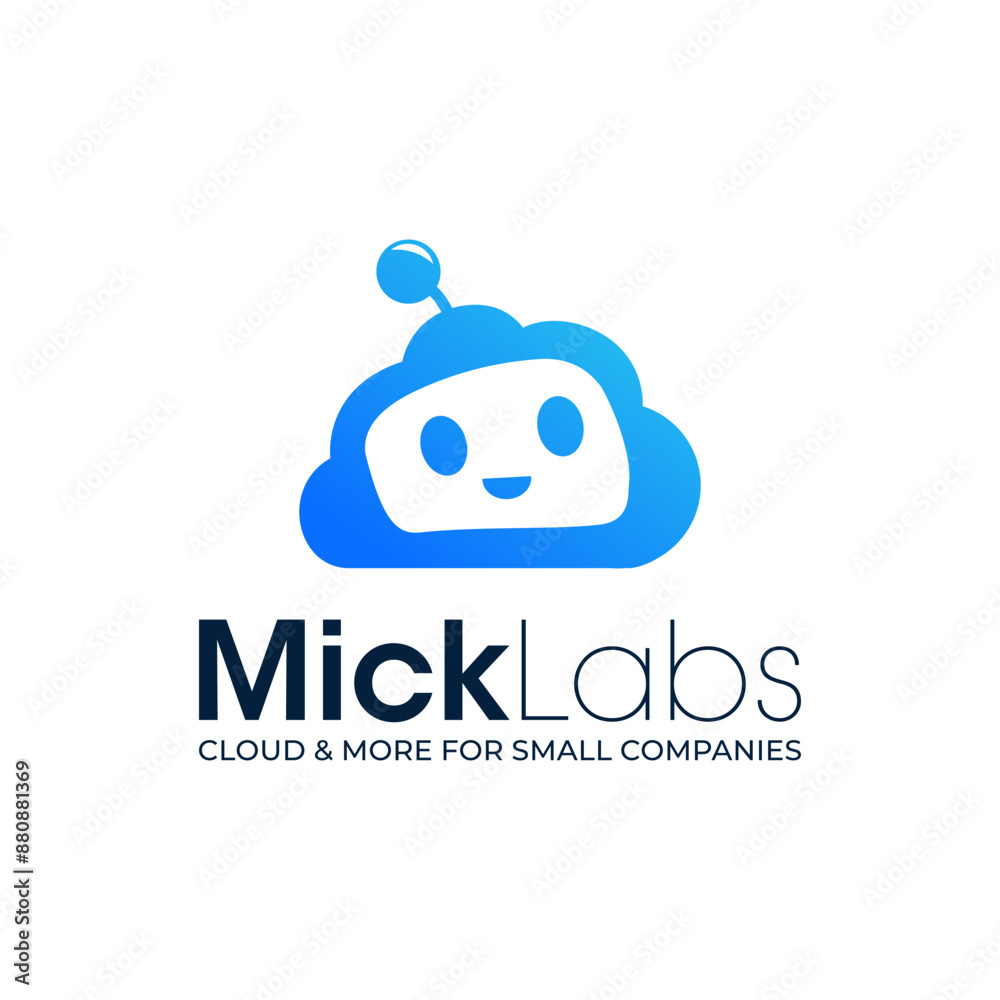 robot head chat box technology icon logo design robot head chat box technology icon logo design