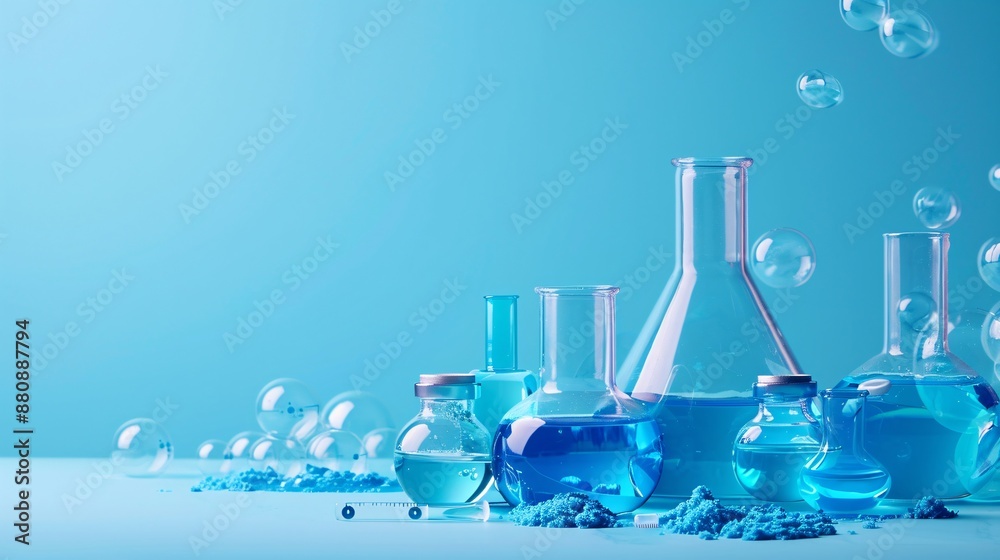 Clinical Experimentation and Validation. Laboratory Equipment and Medical Devices in White and Blue Environment for Accurate Testing and Research in Healthcare and Pharmaceuticals. Clinical Experimentation and Validation. Laboratory Equipment and Medical Devices in White and Blue Environment for Accurate Testing and Research in Healthcare and Pharmaceuticals.