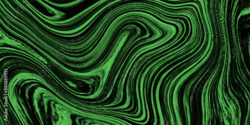 Abstract background of colorful liquid liner. Abstract texture of liquid acrylic. Macro mineral stone malachite on a white background	