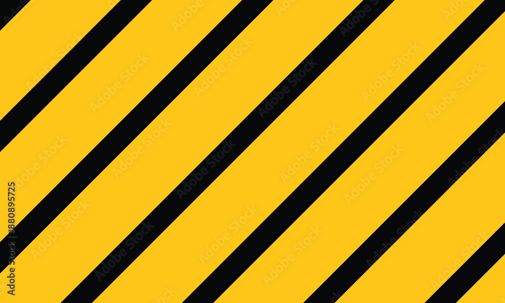 Warning yellow black diagonal stripes line. Safety stripe warning caution hazard danger road vector sign symbol with background. Warning yellow black diagonal stripes line. Safety stripe warning caution hazard danger road vector sign symbol with background.