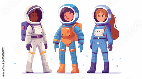 Kids Choose Astronaut Profession. 