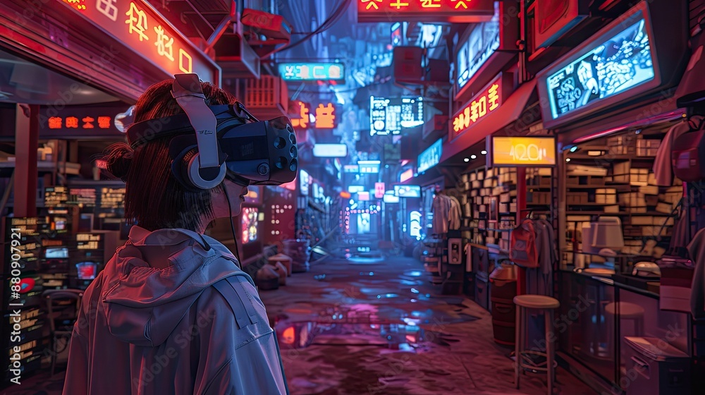 A virtual reality simulation of an interactive digital world with immersive 3D graphics and virtual environments. A virtual reality simulation of an interactive digital world with immersive 3D graphics and virtual environments.