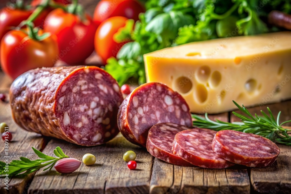 Salami and cheese, Italian Appetizers Salami and cheese, Italian Appetizers