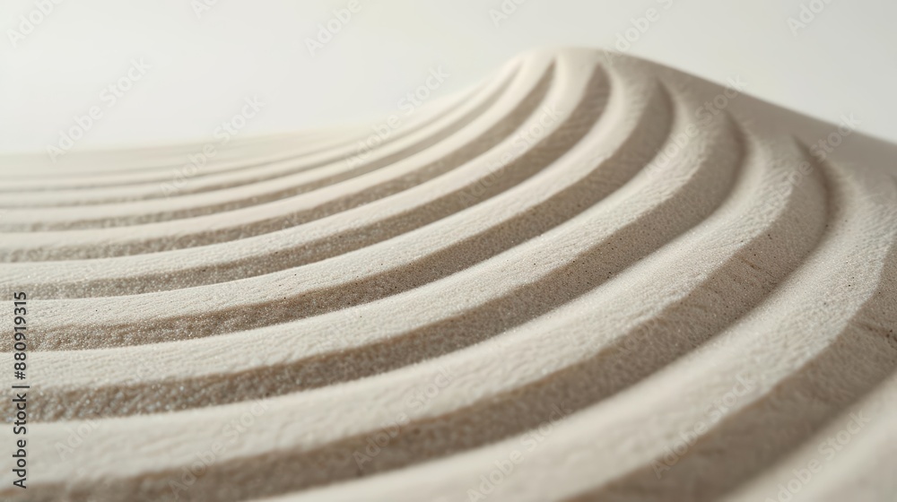 A Close-up Shot of a Melting human zen gardens, raked diverse sand colors A Close-up Shot of a Melting human zen gardens, raked diverse sand colors