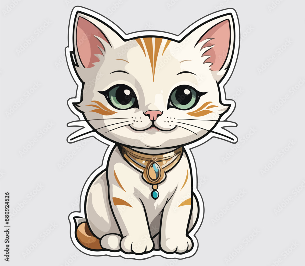 Cat Exclusive stocker and logo Cat Exclusive stocker and logo