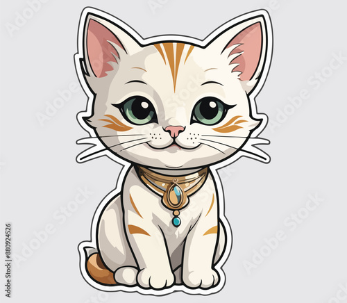Cat Exclusive stocker and logo