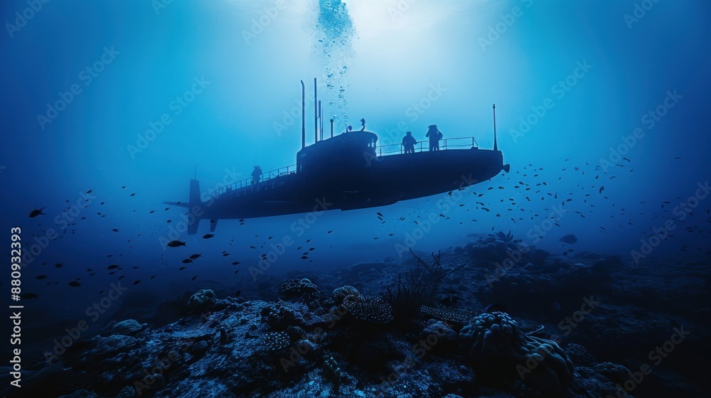 Submarine Exploration in the Deep Blue