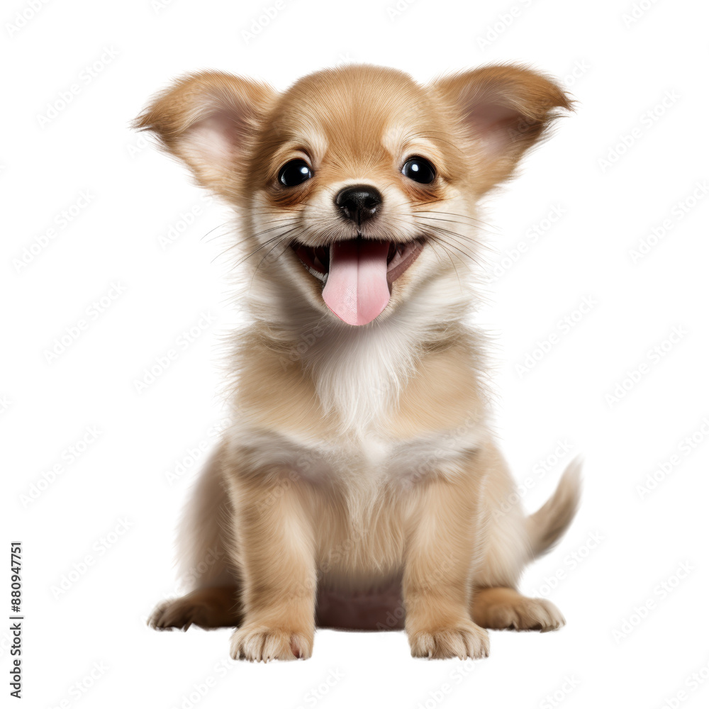 chihuahua puppy isolated on transparent background cutout chihuahua puppy isolated on transparent background cutout
