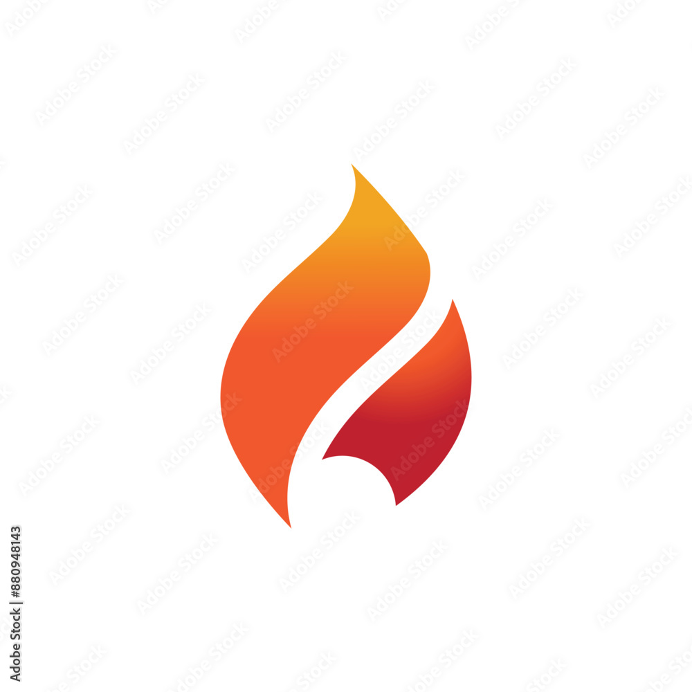 Fire flame vector illustration design template Fire flame vector illustration design template