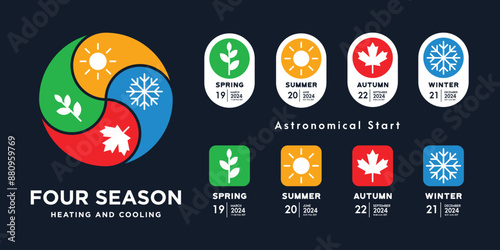 four season with schedule in 2024