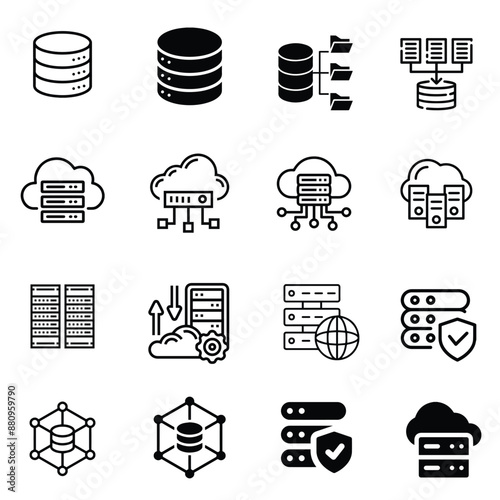 data servers icon