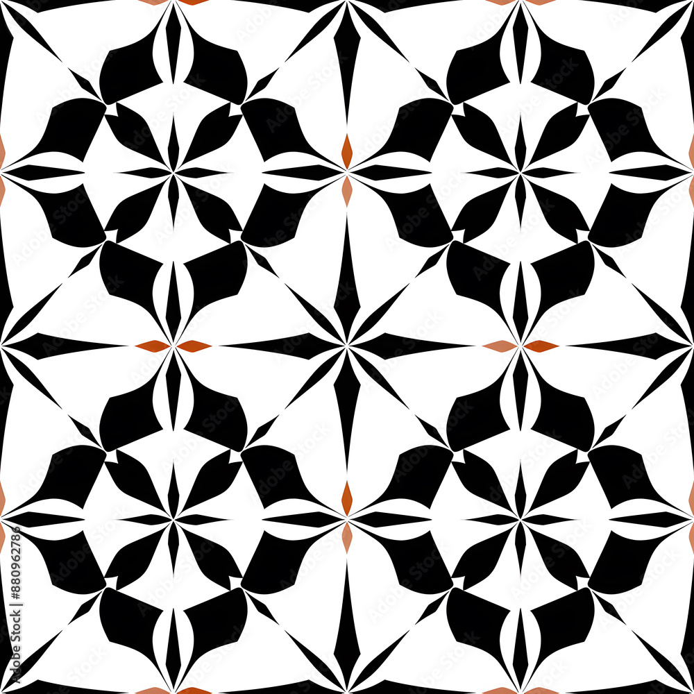 Seamless pattern of simple small geometry motif Seamless pattern of simple small geometry motif