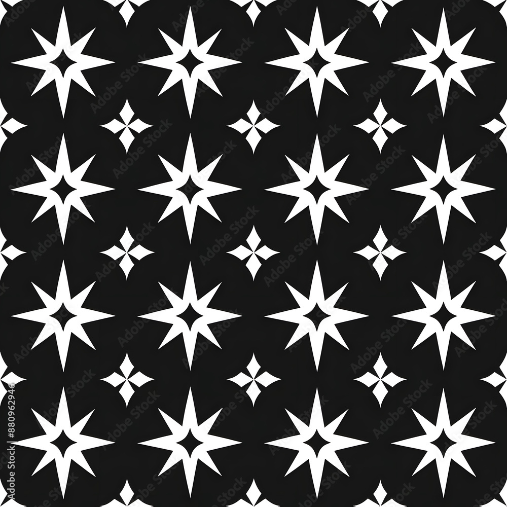 Seamless pattern of simple small geometry motif Seamless pattern of simple small geometry motif