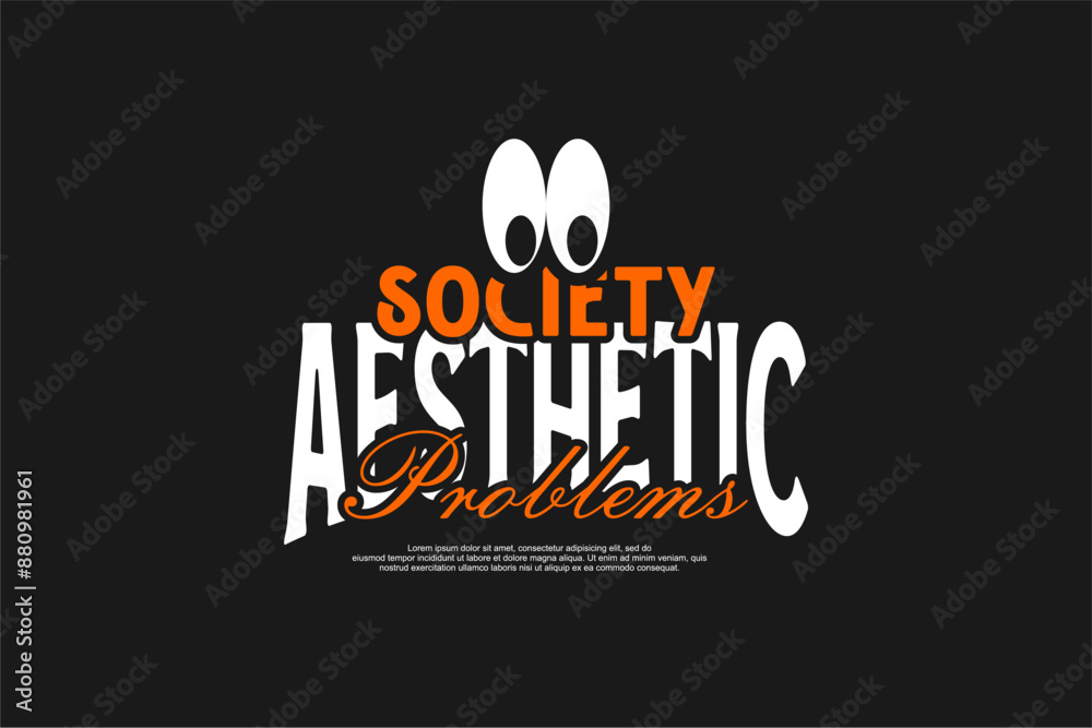 Fototapeta premium streetwear urban fashion template for printing 