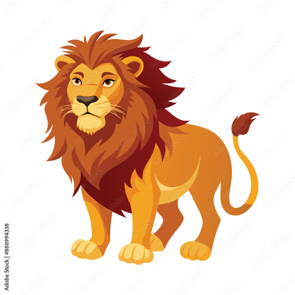 Lion Vector Illustration Art Lion Vector Illustration Art