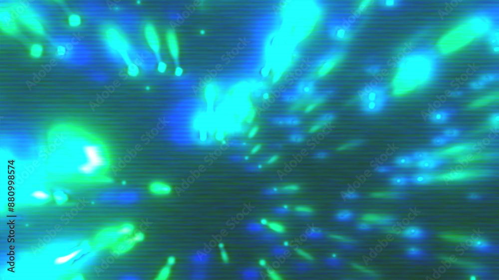 Retro CCTV or VHS tape lines glitch effect noise texture. Glow cyan, blue, acid green rays burst. Old camera stripes abstract background. Horizontal scanlines. Nostalgia, vintage, 70s 80s 90s design Retro CCTV or VHS tape lines glitch effect noise texture. Glow cyan, blue, acid green rays burst. Old camera stripes abstract background. Horizontal scanlines. Nostalgia, vintage, 70s 80s 90s design
