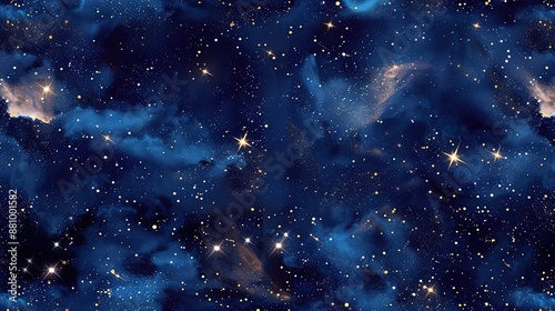Space pattern wallpaper