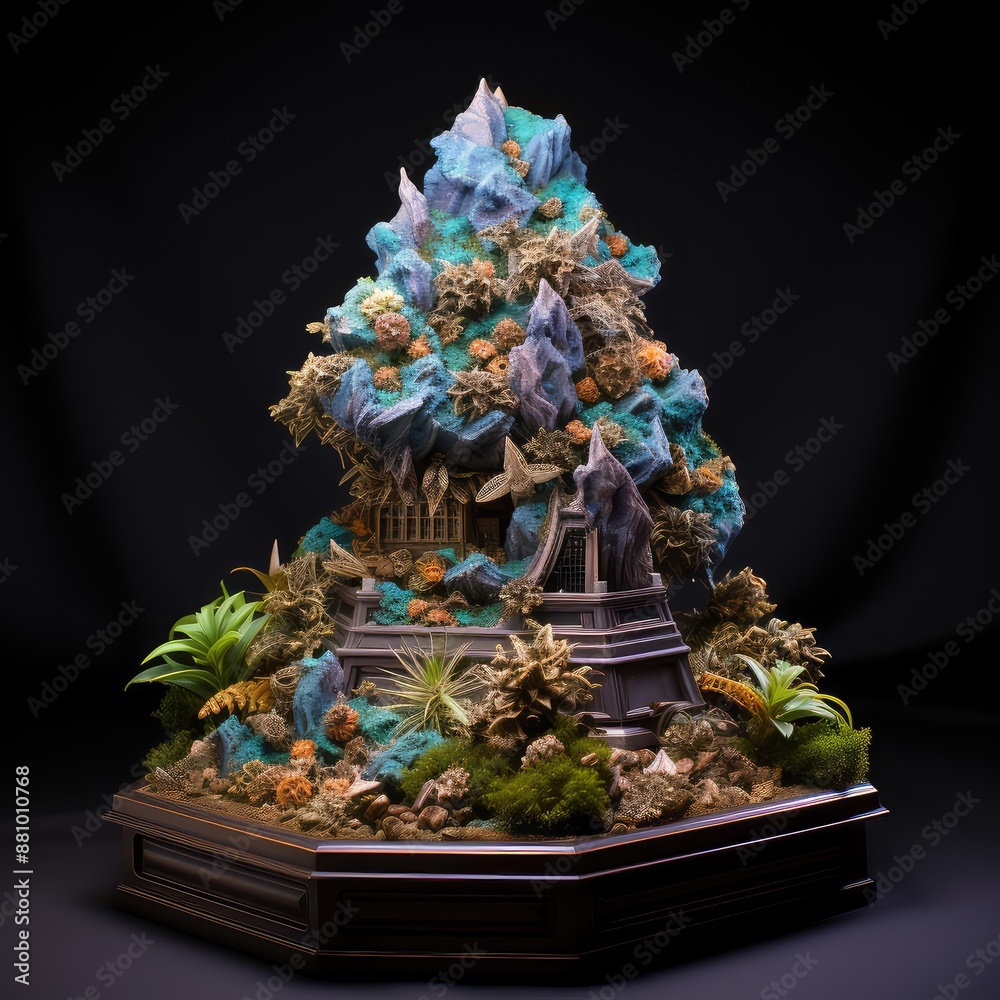 Fototapeta premium detailed image of the Blue Dream