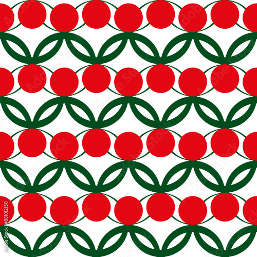 Seamless pattern with graph...
