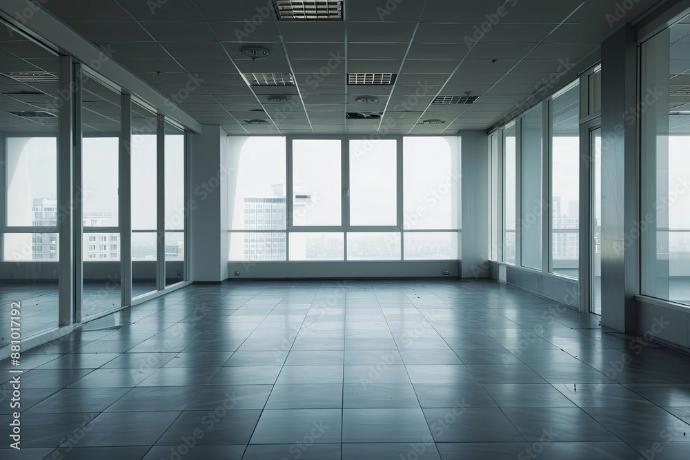 Empty Modern Office Space Blurred Background
Empty Modern Office Space Blurred Background