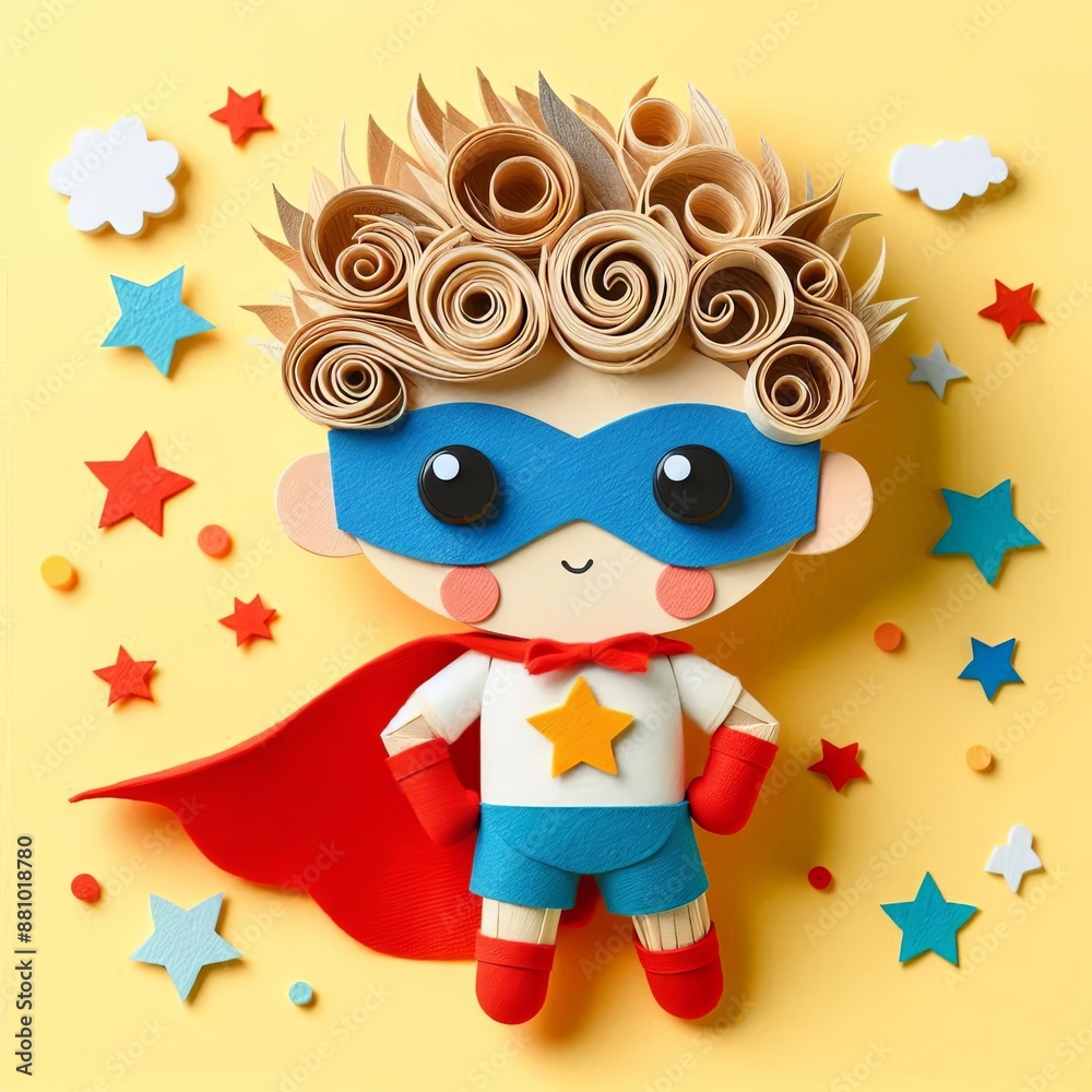 Fototapeta premium Rustic Superchild
