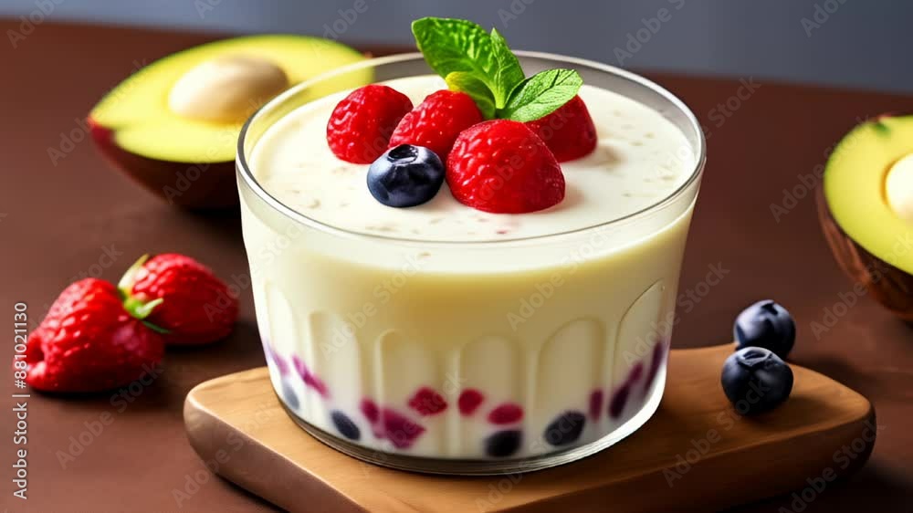 Fresh fruit parfait a healthy and delicious treat Fresh fruit parfait a healthy and delicious treat