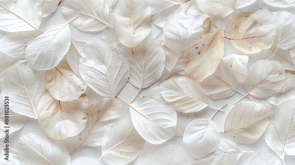 white leaf background white leaf background