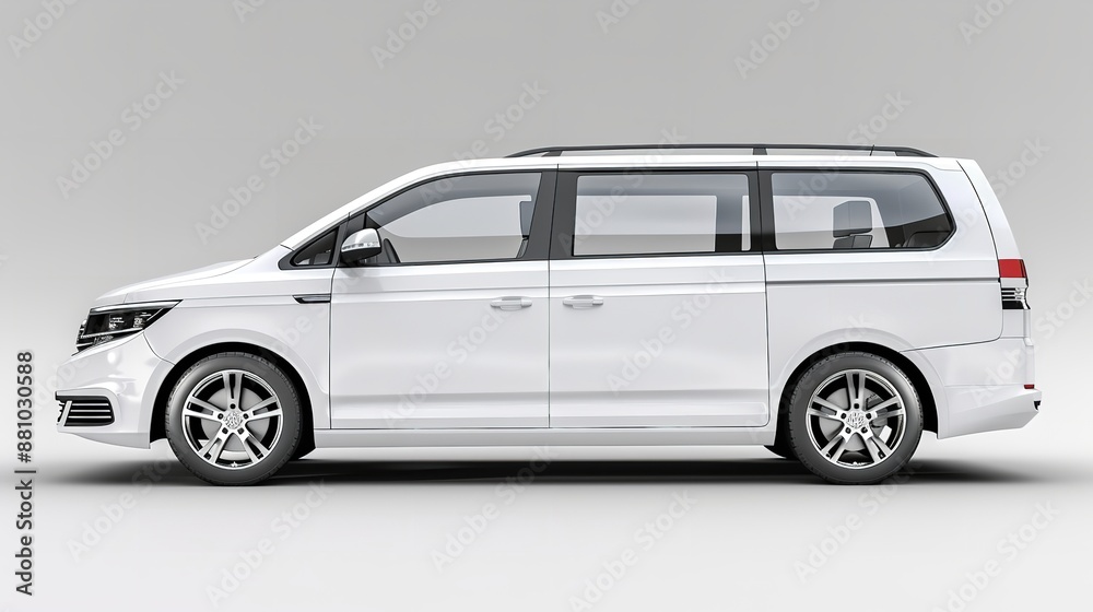 Obraz premium White limousine
