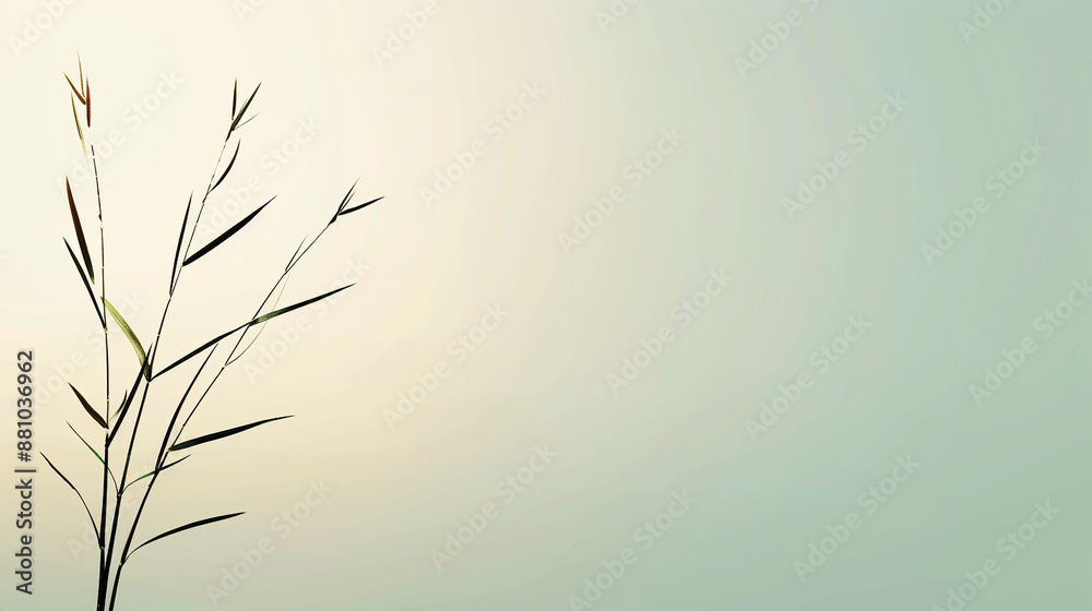 Tall blades of grass swaying in the wind against a soft, blurred background of sky and water. Concept of nature, tranquility, and peace. Tall blades of grass swaying in the wind against a soft, blurred background of sky and water. Concept of nature, tranquility, and peace.