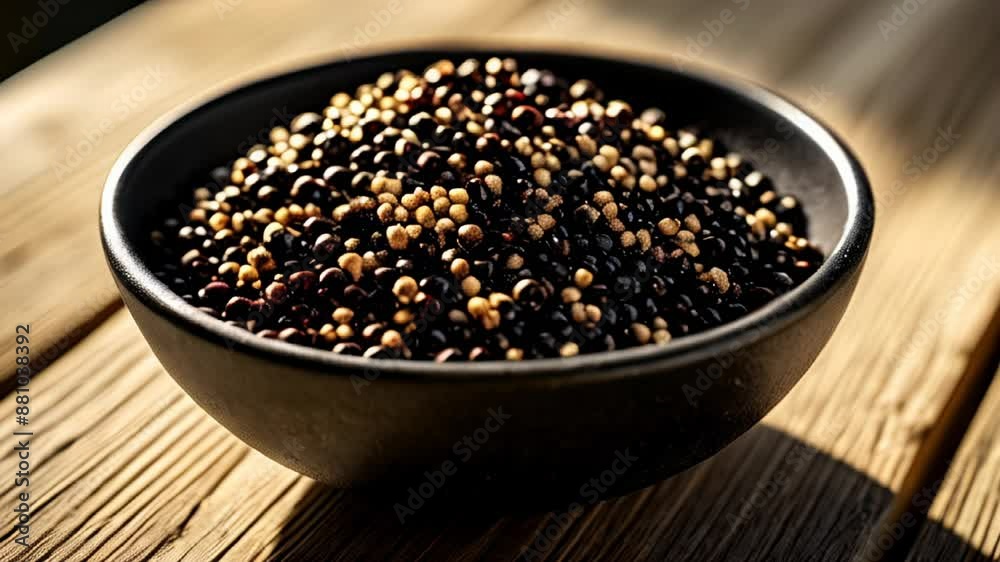 Aromatic spices in a bowl ready to enhance your culinary creations Aromatic spices in a bowl ready to enhance your culinary creations