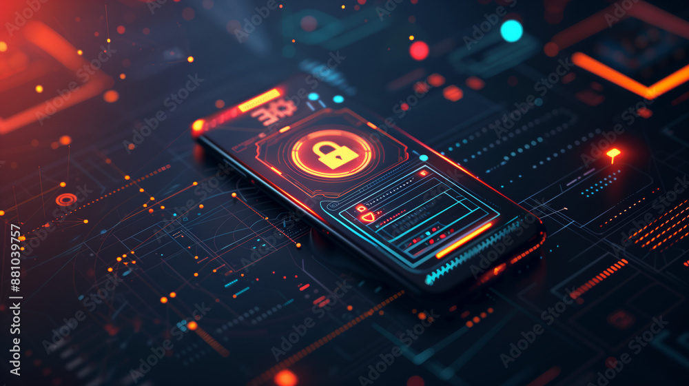 Obraz premium Data protection Cyber Security Privacy Business Internet Technology Concept