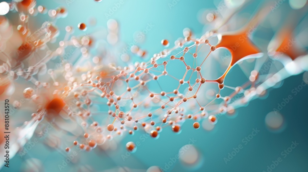 A surreal microscopic view revealing intricate patterns of atomic structures A surreal microscopic view revealing intricate patterns of atomic structures