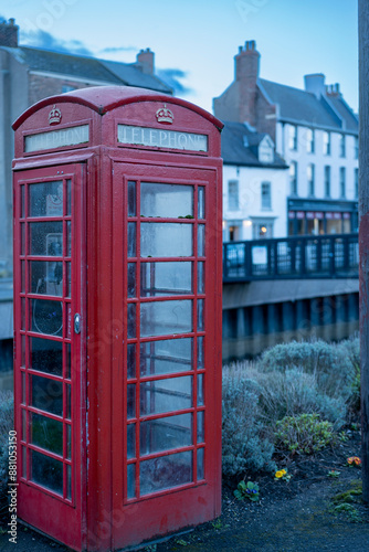 Traditional British Phone Box photo