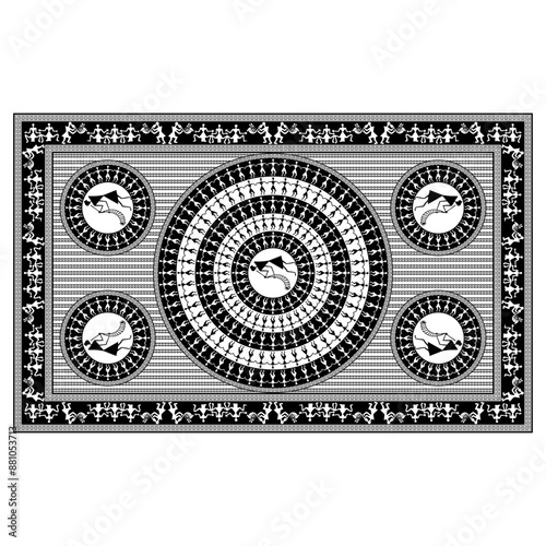 bedsheet design digital art use hand work and digital printing