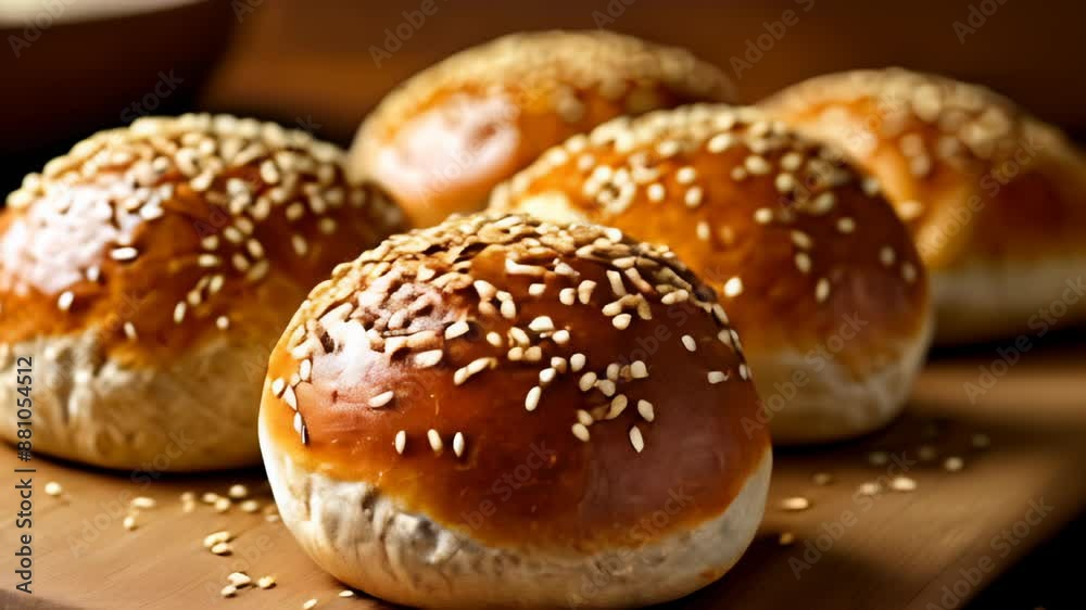 Baked to perfection these buns are a feast for the eyes Baked to perfection these buns are a feast for the eyes