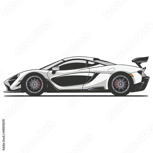 A supercar vector 