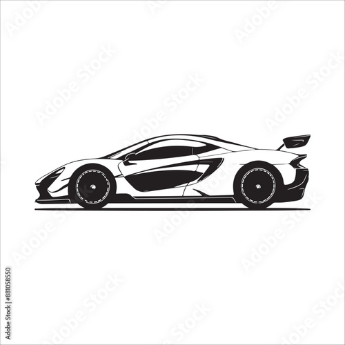 A supercar vector 