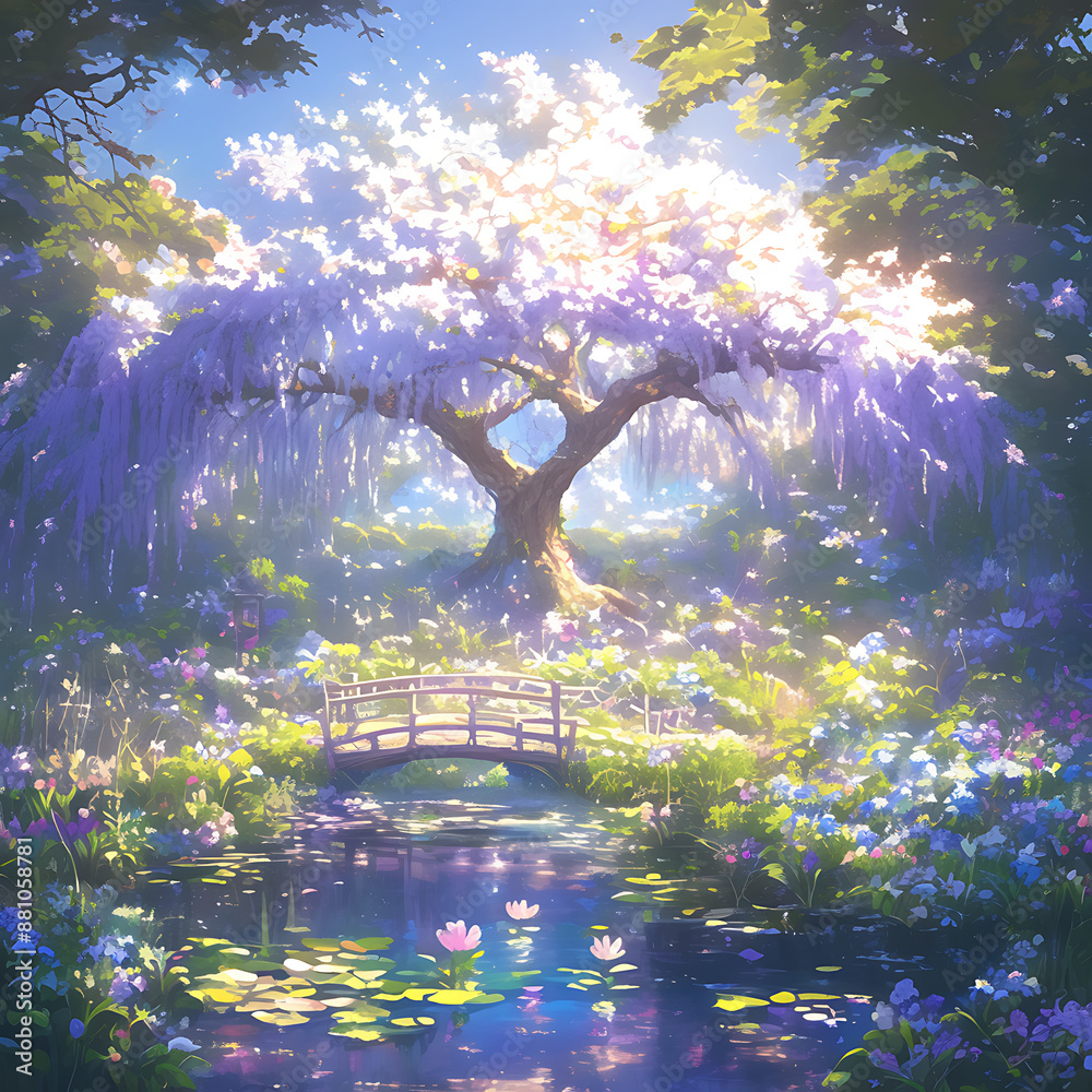 Fototapeta premium tree in the park