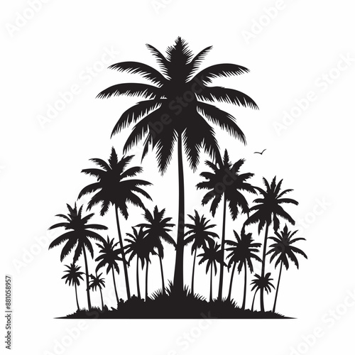 palm tree  vector