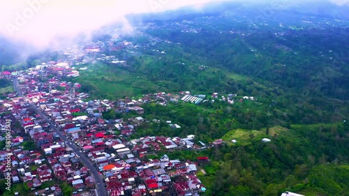 panorama of the mountains