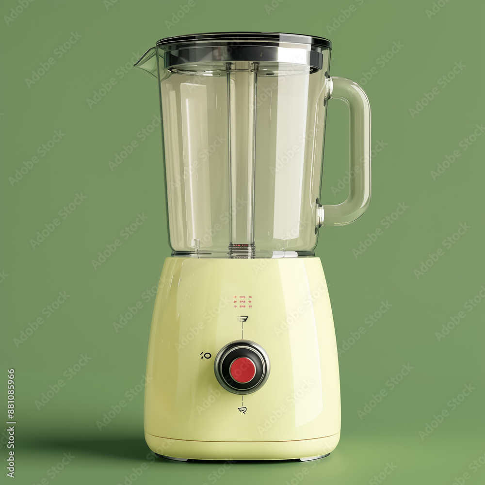 Retro Style Blender with Cream Colored Design
Retro Style Blender with Cream Colored Design