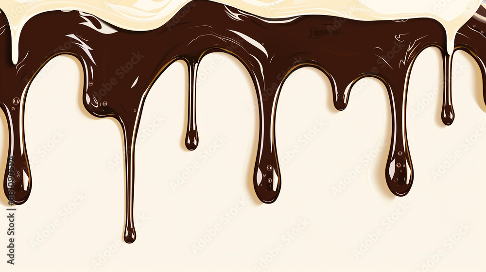 melted chocolate dripping melted chocolate dripping