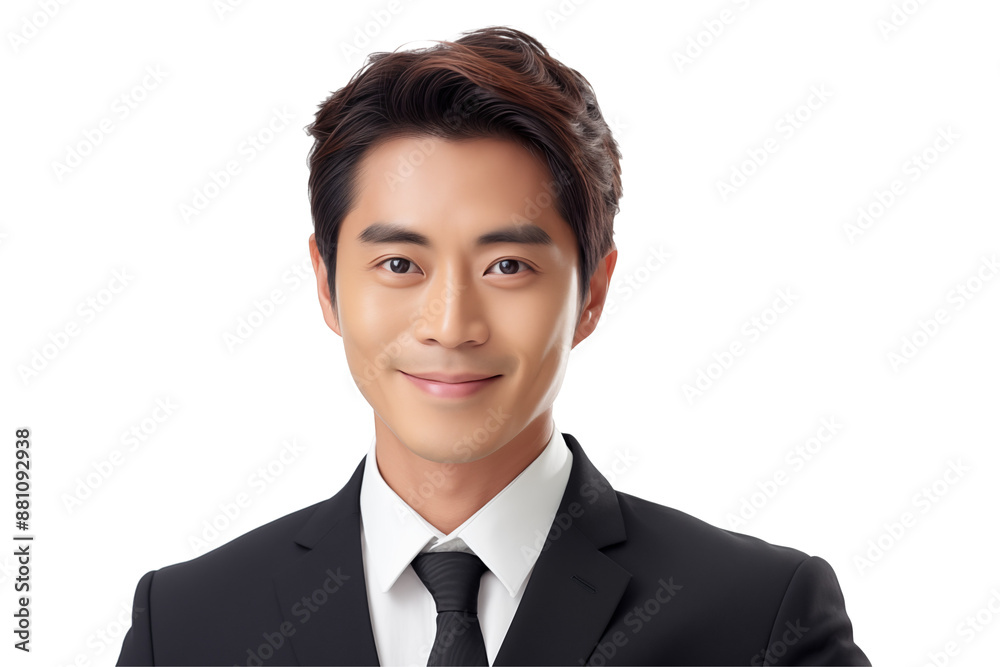 Asian businessman smiling on transparent background. World of work. Asian country. Asian men. Recruitment. Job offer. Image for graphic designer. China. Japan. Asian businessman smiling on transparent background. World of work. Asian country. Asian men. Recruitment. Job offer. Image for graphic designer. China. Japan.