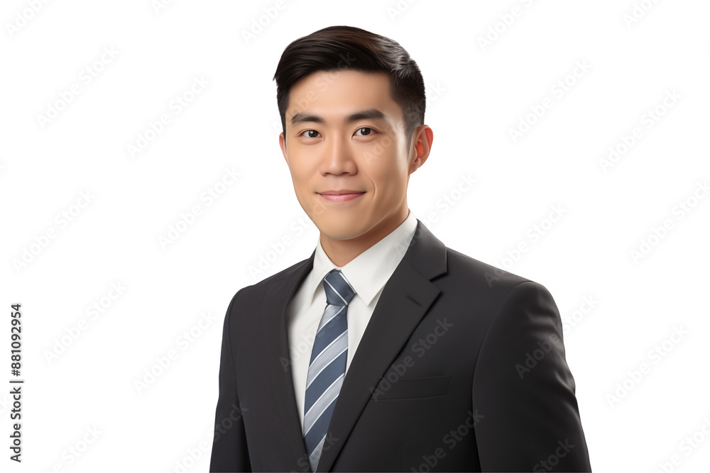 Asian businessman smiling on transparent background. World of work. Asian country. Asian men. Recruitment. Job offer. Image for graphic designer. China. Japan. Asian businessman smiling on transparent background. World of work. Asian country. Asian men. Recruitment. Job offer. Image for graphic designer. China. Japan.