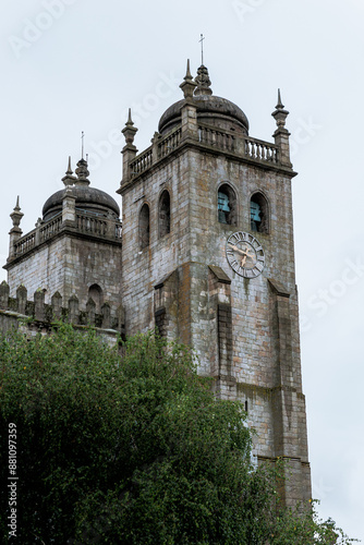 Exterior facade of the Porto Cathedral