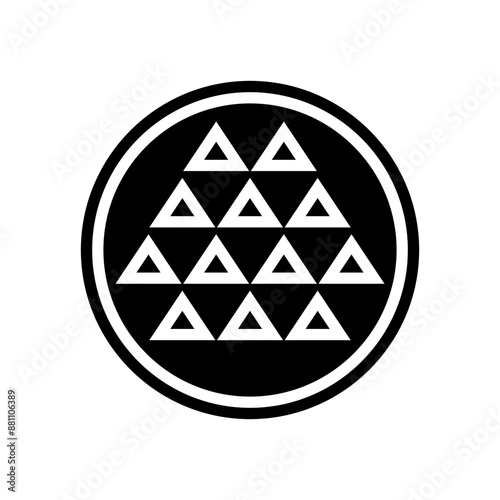 anti slip label product caution glyph icon vector. anti slip label product caution sign. isolated symbol illustration