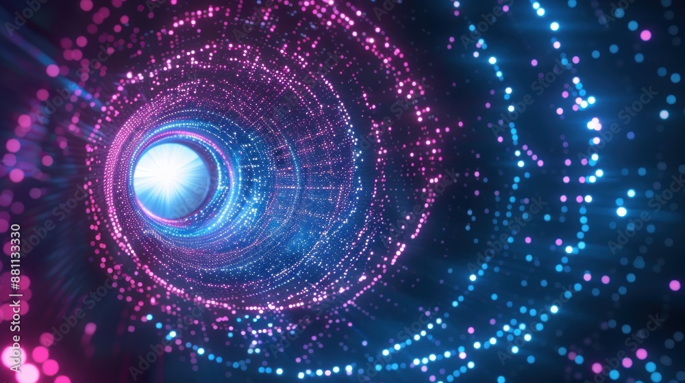 Abstract Glow Tunnel Abstract Glow Tunnel