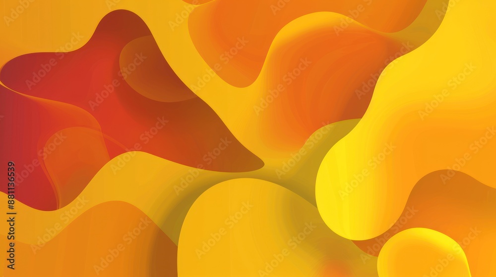Fototapeta premium Abstract Yellow and Orange Gradient Background